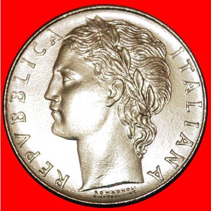 GODDESS MINERVA (1954-1989): ITALY ★ 100 LIRE 1984R! LOW START★NO RESERVE