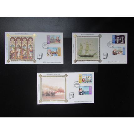 BENHAM JER - SMALL SILK HUGENOT HERITAGE COVER SET 1985