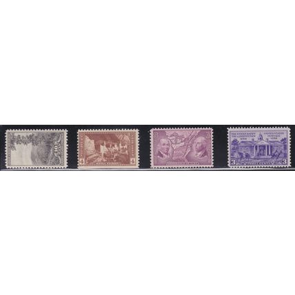 749 10c Smoky Moutains Fine MNH VA0651a