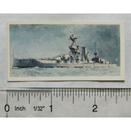 Lyons Tea card HMS 1902-1962 No. 6 HMS Iron Duke, battleship