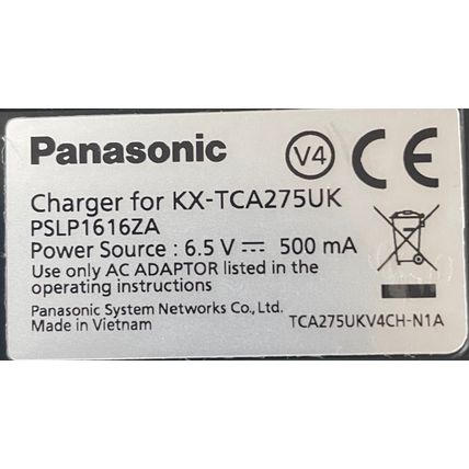 Panasonic charging cradle for KX-TCA275UK (PSLP1616ZA)