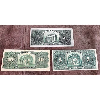 High quality copies with W/M Canada Bank of Montreal 1821-1912 y. FREE SHIPPING