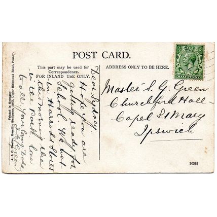 PUTNEY BRIDGE - London - Original Edwardian Postcard (120L)