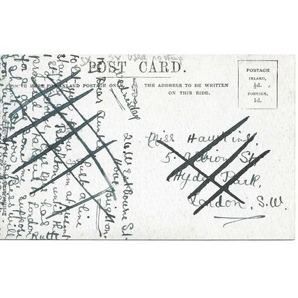 Bathing at West Hove - Sussex - Original Postcard (SUS96)