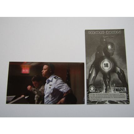 Marvel - Iron Man The Movie 2008 - Preziosi Sticker Drop-down Choice (e18)