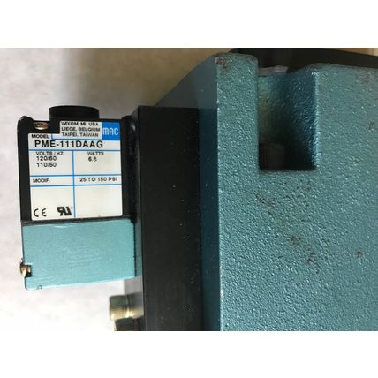 MAC MAC500A-V2F2-PM-111DA PNEUMATIC SOLENOID VALVE,PME111DAAG,PME111DAAG,120V,EP