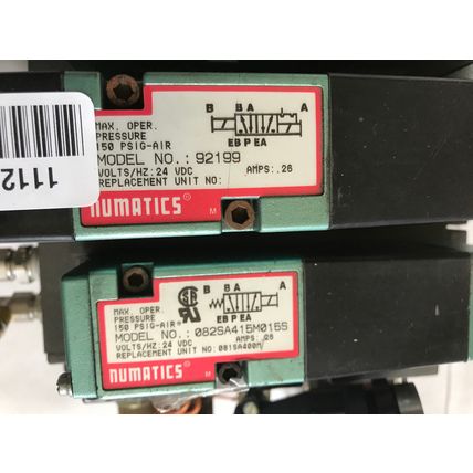 NUMATICS 0889-09WG VALVE 22-E-6AB FLEXIBLOK 225-285B ASSEMBLY,082SA415M015S,SI
