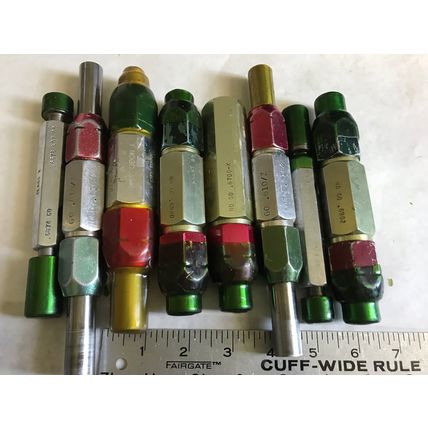 LOT PLUG GAGE GO NOGO .610,618,6874,6878,6601,6640,6898,6902,6 980,6960,634,ES