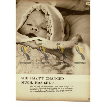 Queen Elizabeth II, as a Baby, 1926, Book Illustration, 1938