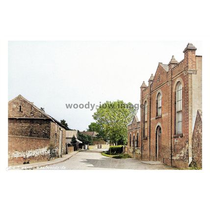 ptc6034 - Lincs - An early view along Street in Westwoodside Village. print 6x4