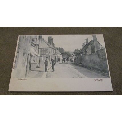 1904 fr Postcard - Policeman @ Black Lion Hotel - Patcham, Brighton - Sussex