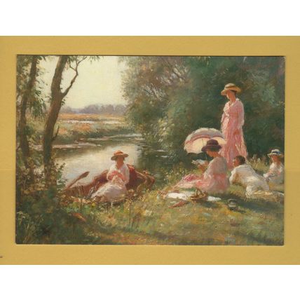 Picnic On The House - William Kay Blacklock - Postally Unused - Medici Society