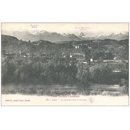 64 - Pau - La chaine des Pyrénées