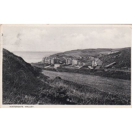 B547 WATERGATE VALLEY PRINTED POSTCARD