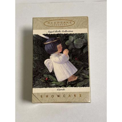 1995 Hallmark Keepsake Ornament Angel Bells Collection Showcase Carole