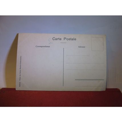CASINO GARDENS, MENTON, FRANCE unused vintage postcard =