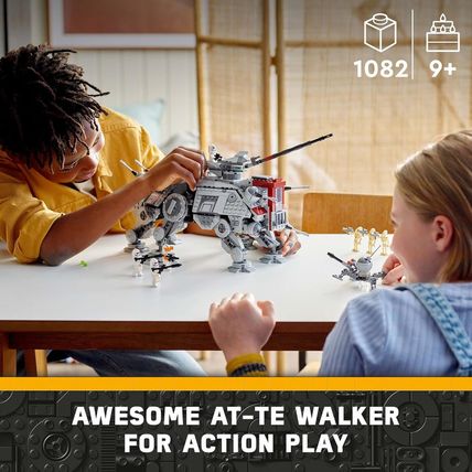 LEGO Star Wars At-Te Walker 75337 Poseable Toy, Revenge of the Sith Set, Gift fo