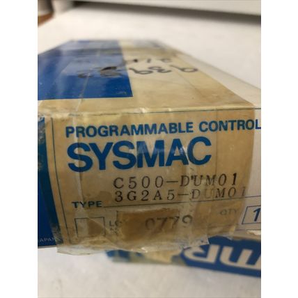NEW DUM01 OMRON C500-DUM01,3G2A5-DUM01 27Y0J BLANK SLOT I/O DUMMY UNIT MODULE,CV