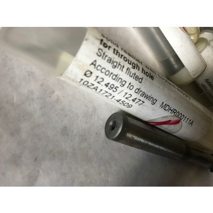 new DIATOOL MDHR000111A,12.495/12.477 COOLANT REAMER 10ZA1721-4509,EQ