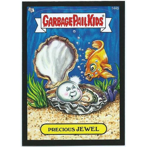 2013 Garbage Pail Kids Series 3 Black Parallel - #144b - Precious Jewel