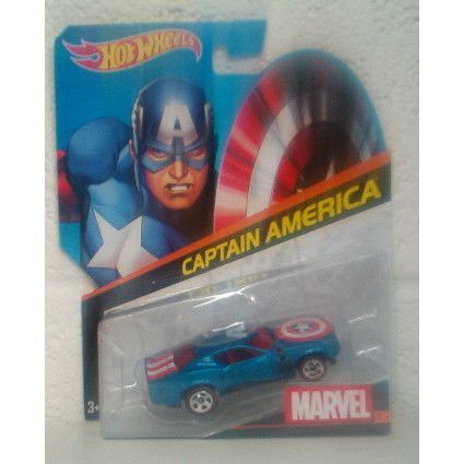 HOT WHEELS ' MARVEL ' CAPTAIN AMERICA DIECAST car