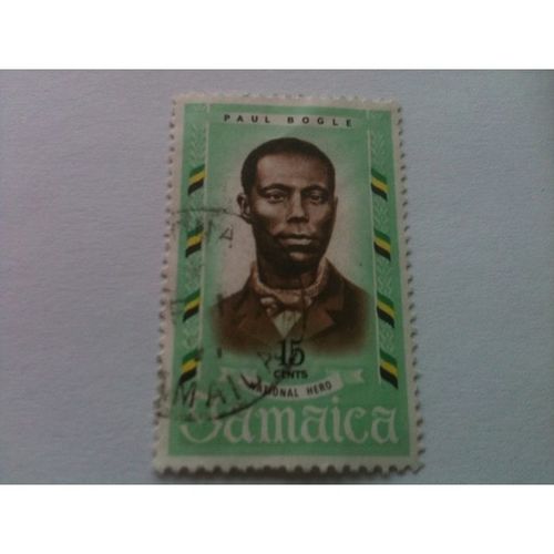 JAMAICA 1970 NATIONAL HEROS Paul Bogle EBID 1 used