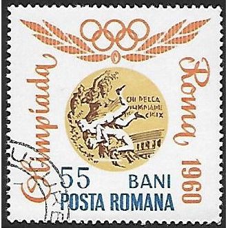 Mi 2349: 55 b. bicoloured Olympic Games: Romanian Gold Medal Winners, perf. 13½