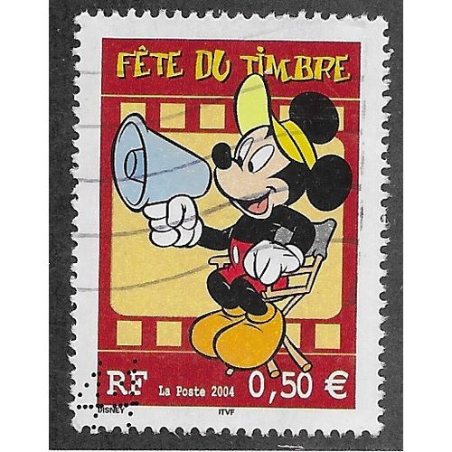 FRA 2004 50c 'STAMP DAY' FINE USED (EBID55-628)