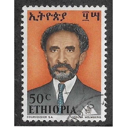 ETH 1973 50c 'EMPEROR HAILE SELLASIE I' FINE USED (EBID70-151)