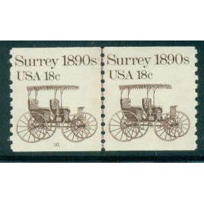 1907 18c Surrey Very Fine MNH Dry Gum CNP Left 10 A02164