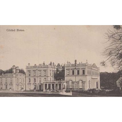 Moor Crichel House Dorset Village Antique Tudor Home Postcard