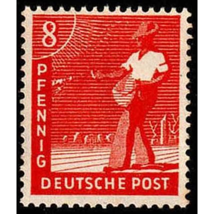 Germany 1947 Seed Sower 8Pfg Used Stamp