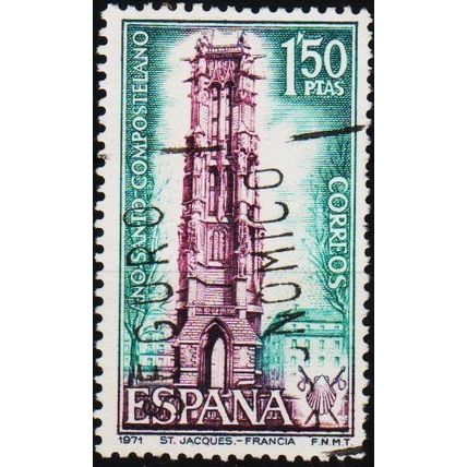 Spain. 1971 1p50 S.G.2068 Used