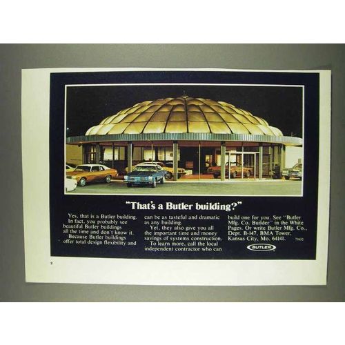 1978 Butler Building Ad - That's a Building?