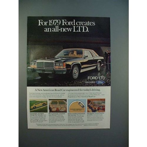 1979 Ford LTD Car Ad - Creates an All New!