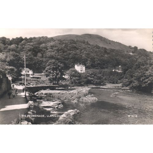 The Promenade, Llangollen, Wales 1962 - Valentines 2
