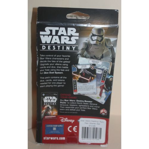 Disney Star Wars Destiny Dice & Card Game-Kylo Ren Starter Set - Sealed