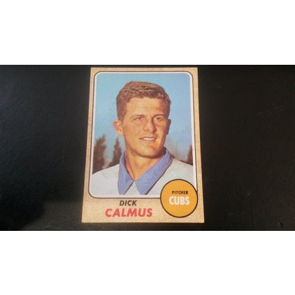 1968 Topps Card # 427 Dick Calmus Poor (1) Chicago Cubs