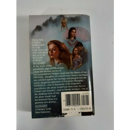 Mandarin robert Elegant 1984 paperback book novel fiction
