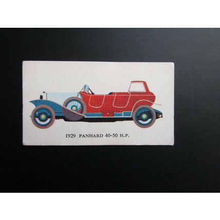 Mobil Oil 1966 Vintage Cars Cards Card Variants (e33)