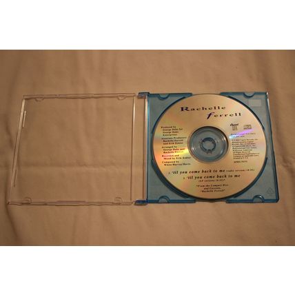 Rachelle Ferrell 5" Promo CD Single-'TILL YOU COME BACK TO MEx2