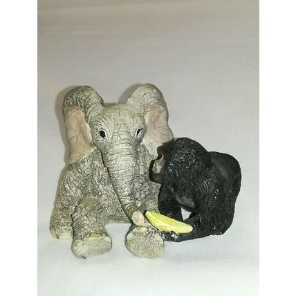 TUSKERS, HENRY, PAW PRINTS, LOVE IS YOUR LAST BANANA, 2000, Elephant, Very Rare.