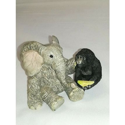 TUSKERS, HENRY, PAW PRINTS, LOVE IS YOUR LAST BANANA, 2000, Elephant, Very Rare.