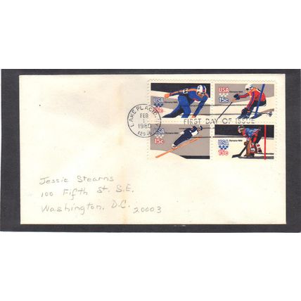 FDC Senate 1795-1798 15c Olympians (No Cachet-Penciled/A) CV40328