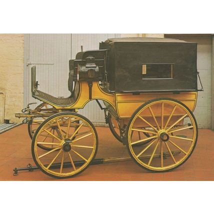 Lonsdale Wagonette Hamshaw Of Leicester Glasgow Transport Postcard
