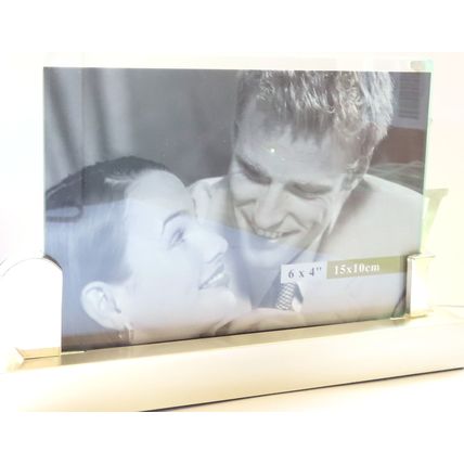Love Photo Frame - Love is a Work of Art, Beautiful & Timeless 12.5 CM
