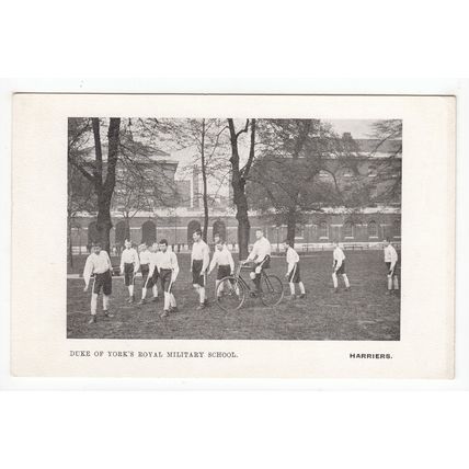 Harriers The Duke of York's Royal Military School Chelsea Postcard London