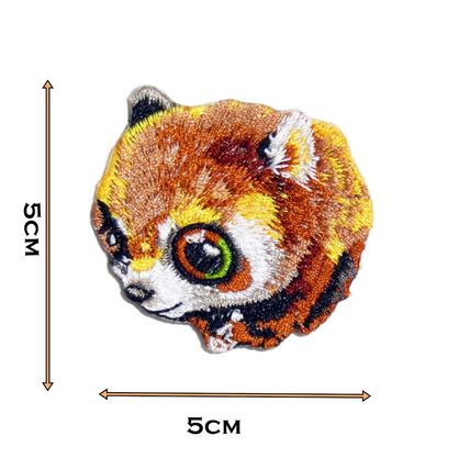Cute Baby Raccoon Iron on Patch Sew Badge Patches Motif Embroidered Animal P454