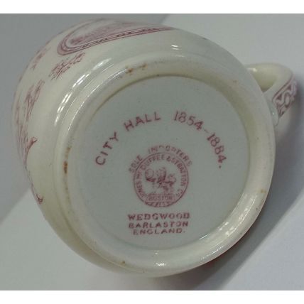WEDGWOOD Etruria Resurgens City Council Atlanta 1942 TEA CUP SAUCER SET 5 of 48