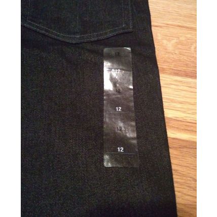 Girls Jeans Size 12 Route 66 Skinny Black NEW!